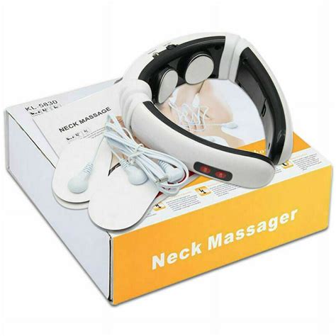 Neck Massagerintelligent Wireless Portable 3d Neck Massage Equipment With Two Massager Pads
