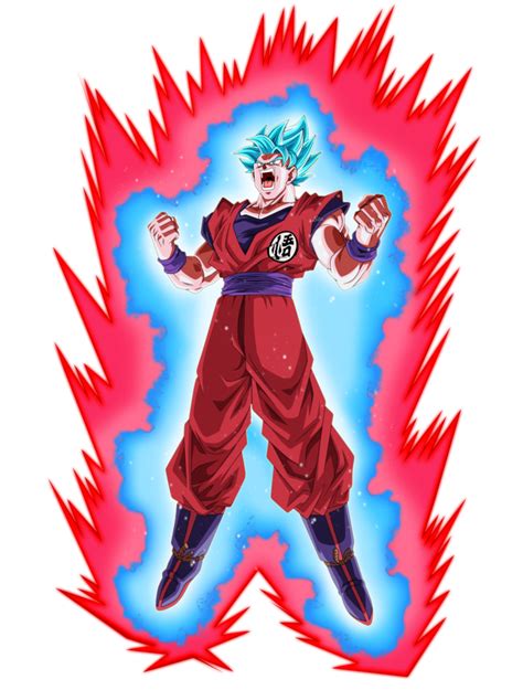 Goku enters the field drawing a strike card and buffing himself with a respectable +40% strike damage. Goku SSJ Blue Kaioken #3 by SaoDVD on DeviantArt