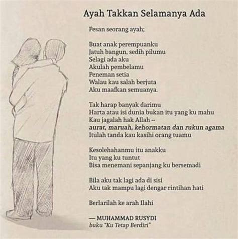 Puisi Kecewa Untuk Ayah Soal Tuntas