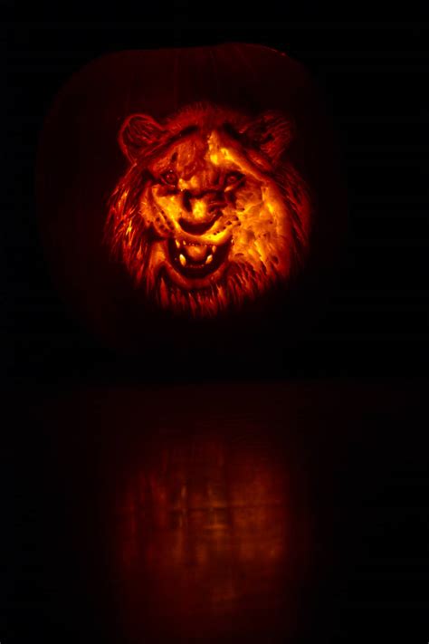 Pumpkin Carving Lion By Triumph000 On Deviantart