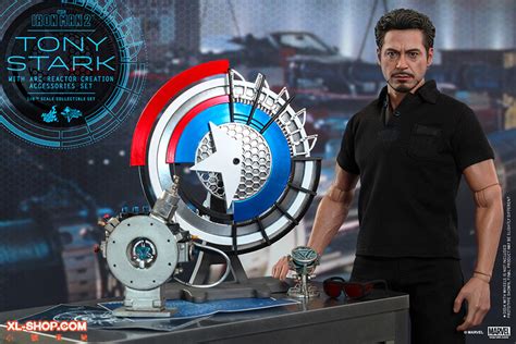 Hot Toys Mms273 Iron Man 2 16th Scale Tony Stark With Arc Reactor