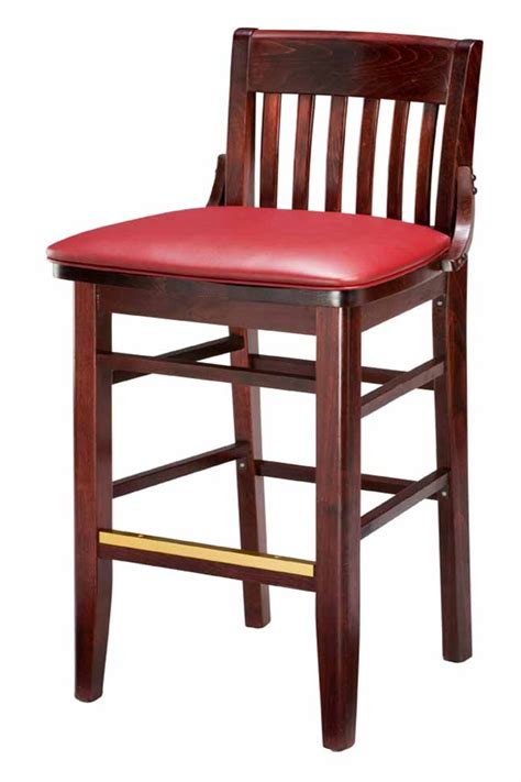 Saw something that caught your attention? Regal Seating Series 454 Commercial Wooden Bar Stool with ...