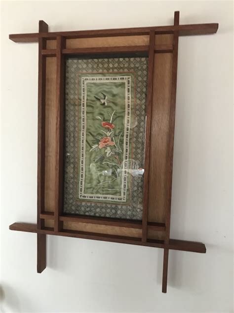 Japanesecraftsman Style Frame For Textile Woodworking Talk