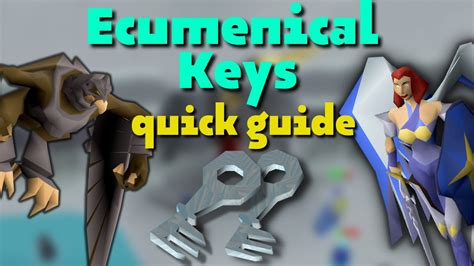 Ecumenical Keys Quick Guide Osrs Youtube