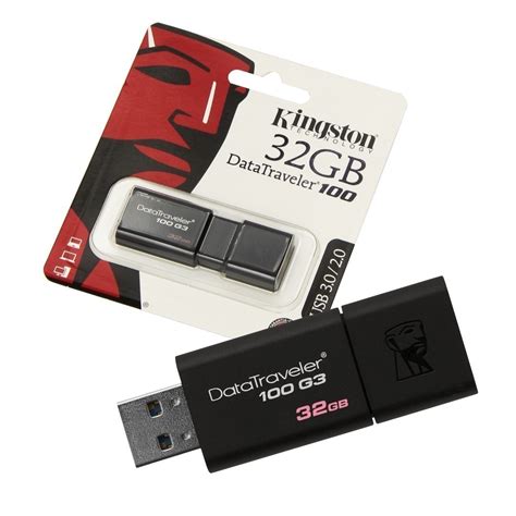 100% original kingston usb flash drives ! Kingston 32GB Pen Drive, 3.0, DT100