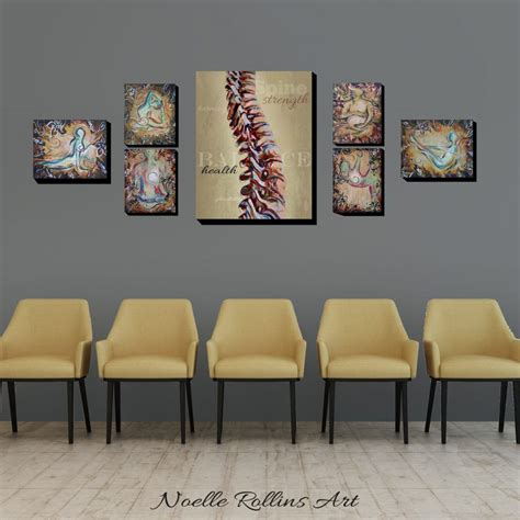 Check spelling or type a new query. Chiropractic large wall art 7 piece print set | Chiropractic office decor, Medical office decor ...