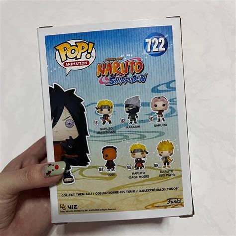 Naruto Funko Pop 722 Uchiha Madara Hobbies And Toys Toys And Games On