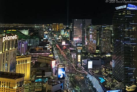 Las Vegas Strip At Night Aerial View Las Vegas Strip At Ni Flickr