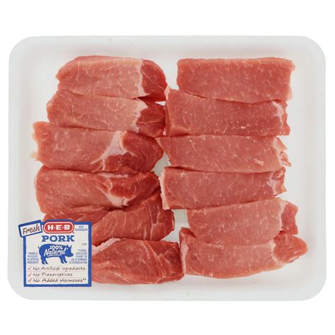 H E B Boneless Texas Style Pork Ribs Value Pack Shop Pork At H E B