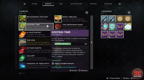 Top 10 tips for your first playthrough! Obelisks Attuned - Keeping Time Destiny 2 Season of Dawn Quest