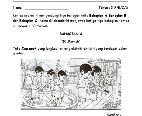 Ucapan ulang tahun bahasa inggris untuk pacar. Soalan Ujian Bulanan Bahasa Melayu Tahun 6 - Jalan Permata 4