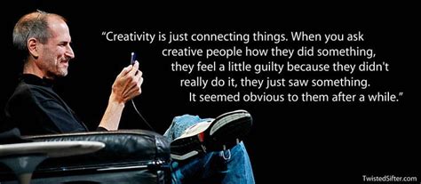 Collection of the best creativity quotes by famous authors, inspiring leaders, and interesting famous creativity quotes. STEVE JOBS QUOTES CREATIVITY INNOVATION image quotes at ...