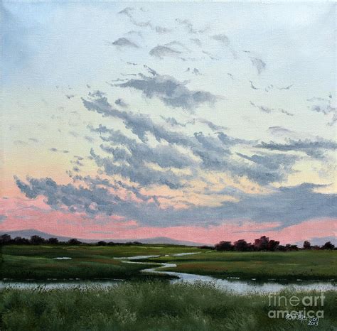 Days End Painting By Julie Peterson Fine Art America