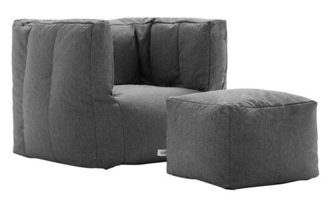 This beanbag is a substantial arm chair style beanbag, perfect for all ages. grey bean bag chair - Home Furniture Design