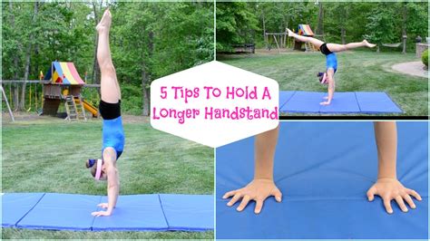 How To Hold A Long Handstand Youtube