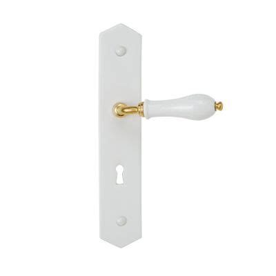 Tendance déco ou classiques, les poignées de porte participent à la personnalisation de son intérieur. 1/2 ensemble poignées de porte serrure 195 COLOURS Limoges ...