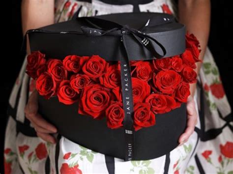 If you are intrigued by boxes with novelty shapes, see the christmas tree shaped box project, and design other box shapes by following the instructions at the end of that project for how to create a box pattern with a. Beautiful Valentine's arrangements from Jane Packer ...
