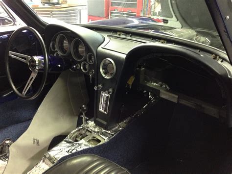 1963 Corvette Sting Ray Split Window Coupe Restoration Dash
