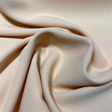Nude Double Crepe Fabric Tissus En Ligne
