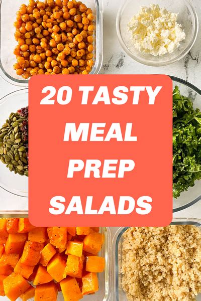 20 Meal Prep Salads That Youll Actually Enjoy Eating Workweek Lunch