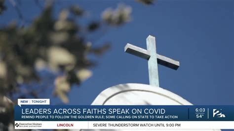 Faith Leaders Issue Call To Action For COVID 19 Pandemic