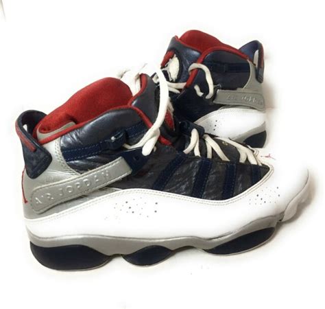 Air Jordan Two3 Red Blue Gray White Size 8 Ebay