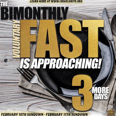 Iuic Phoenix On Twitter The Bimonthly Voluntary Fast Is 3 Days Away