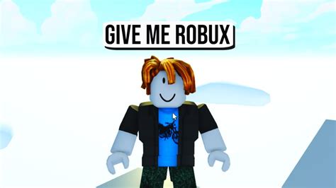 Give Me Robux - YouTube