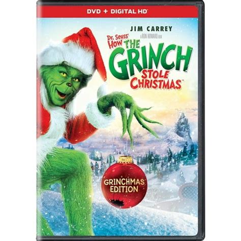 Dr Seuss How The Grinch Stole Christmas Grinchmas Edition Dvd