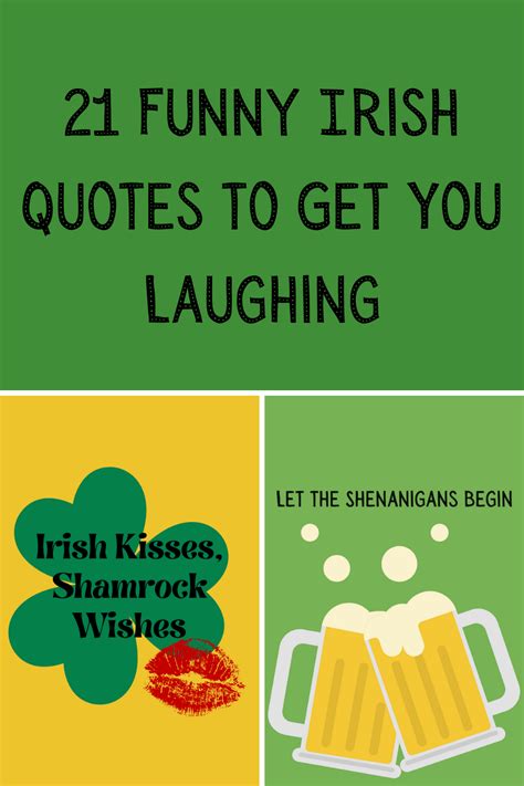21 Funny Irish Quotes To Get You Laughing Darling Quote