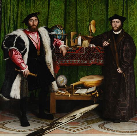 The Ambassadors Hans Holbein The Younger Today In Art