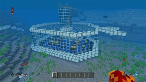 Minecraft Build Underwater Restaurant Youtube