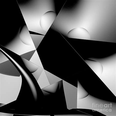 Black And White Digital Art By Greg Moores Fine Art America