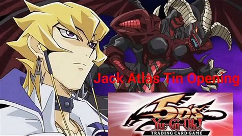 Yugioh 5ds Jack Atlas Special Tin Opening Youtube
