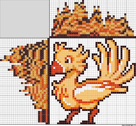Colour Japanese crossword «Bird»