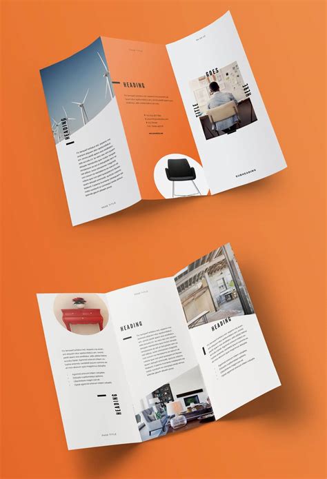 Tri Fold Brochure Template Indesign Free Download - Professional ...