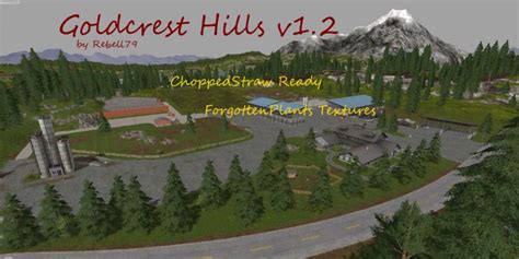 Goldcrest Hills V12 Choppedstraw Fs17 Mod Mod For Farming