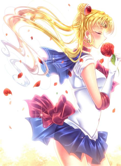 Wallpaper Anime Girls Sailor Moon Sailor Moon Character Twintails Blonde Artwork Digital