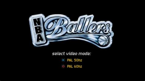 Ps2 Introduction Du Jeu Nba Ballers De Konami 2004 Youtube