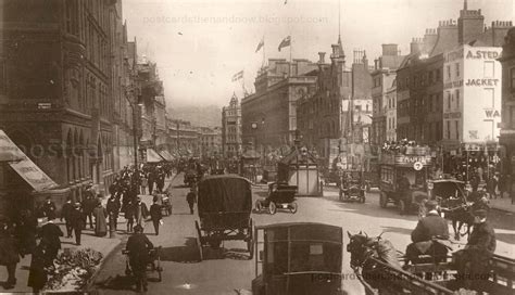 Postcards Then And Now Holborn London C1910