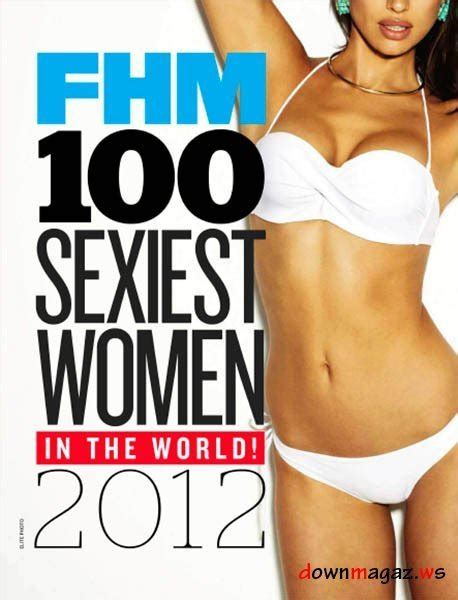 Fhm Top 100 Sexiest Women In The World South Africa Magazine 2012