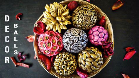 After the outer portion is ready, you can decorate the inner. DIY Home Decor - Super Gorgeous Decorative Balls from ...