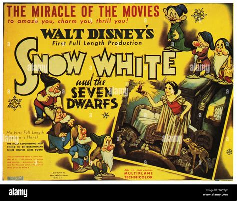Vintage Disney Snow White Poster