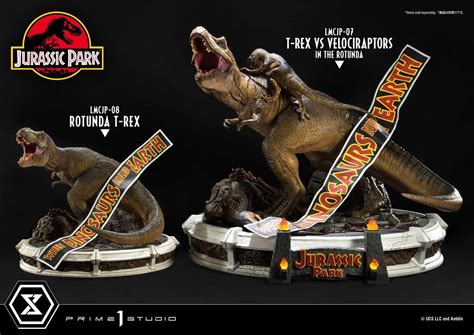 Jurassic Park T Rex Roars Once Again With New Prime 1 Statue