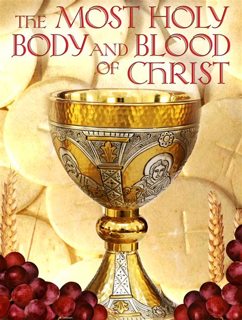 The Most Holy Body And Blood Of Christ Bulletin June 14 2020