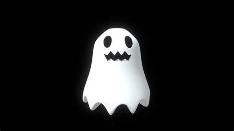 Scary Halloween Ghost Download Free 3d Model By Akshat Shooter24994