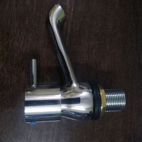 Round Silver Cp Brass Piller Cock For Bathroom Fitting Size 15mm At Rs 375piece In Jalandhar