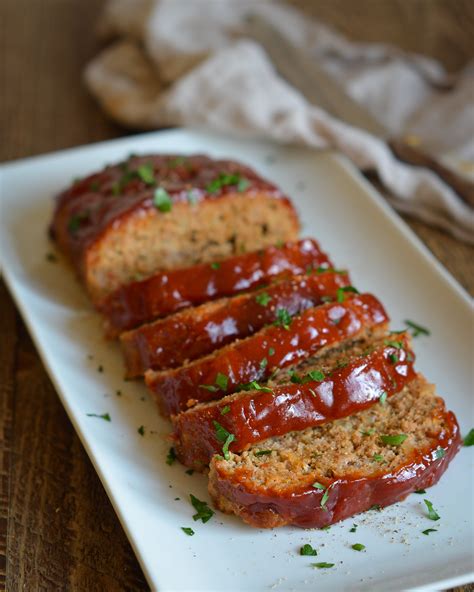 Pour into the prepared baking dish. Meatloaf Recipe With Brown Sugar And Bbq Sauce - Image Of ...