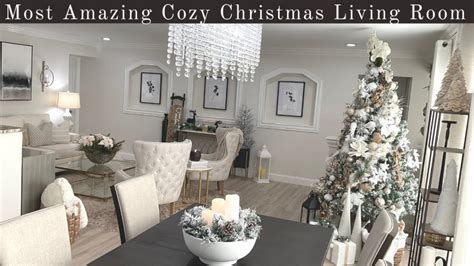 Decorating The Most Amazing Living Room For Christmas 2022 Nitas
