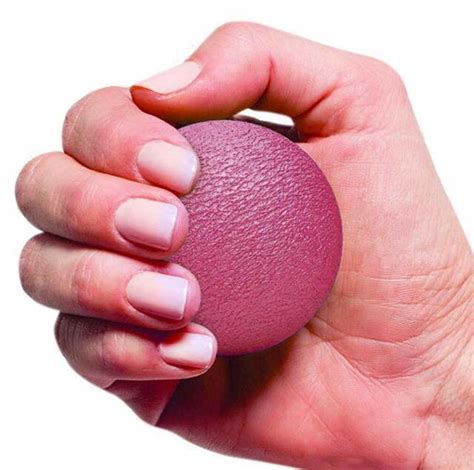Stress Relief Squeeze Balls Exercise Finger Hand Grip Physical Therapy Health Ebay